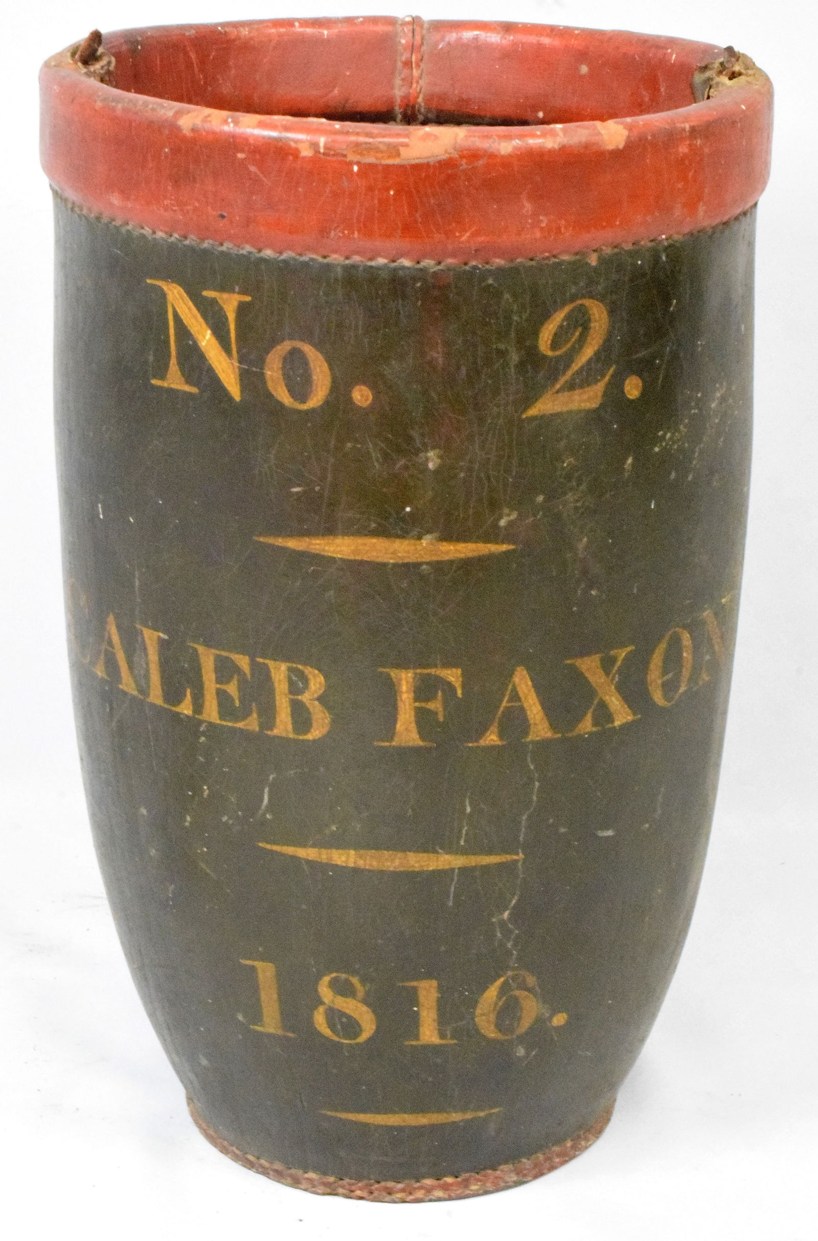 1816 LEATHER FIRE BUCKET (1 of 7)