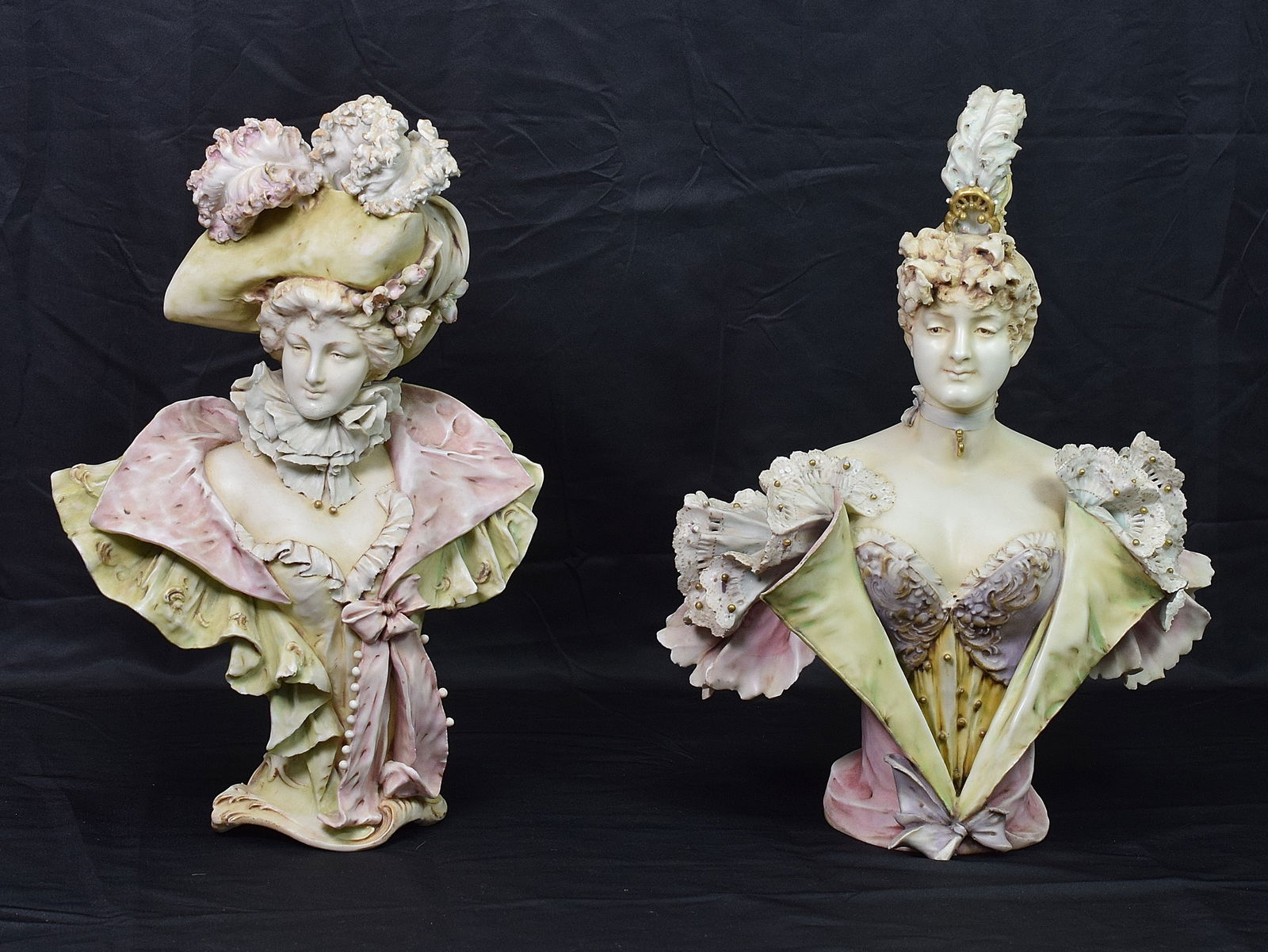 (ON-2) AUSTRIAN TURN-TEPLITZ BUSTS (1 of 17)