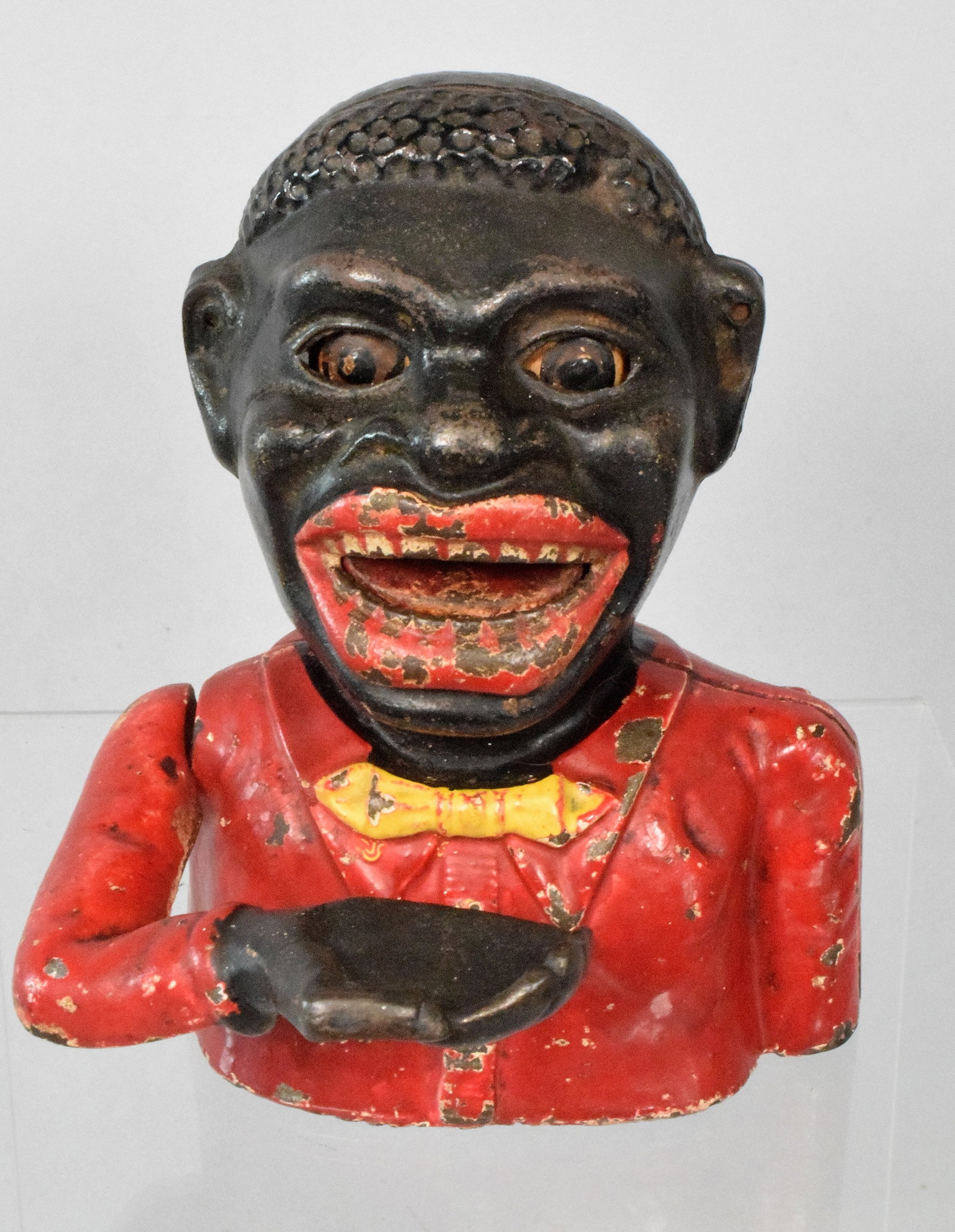 CAST IRON JOLLY MECHANICAL BANK (1 of 6)