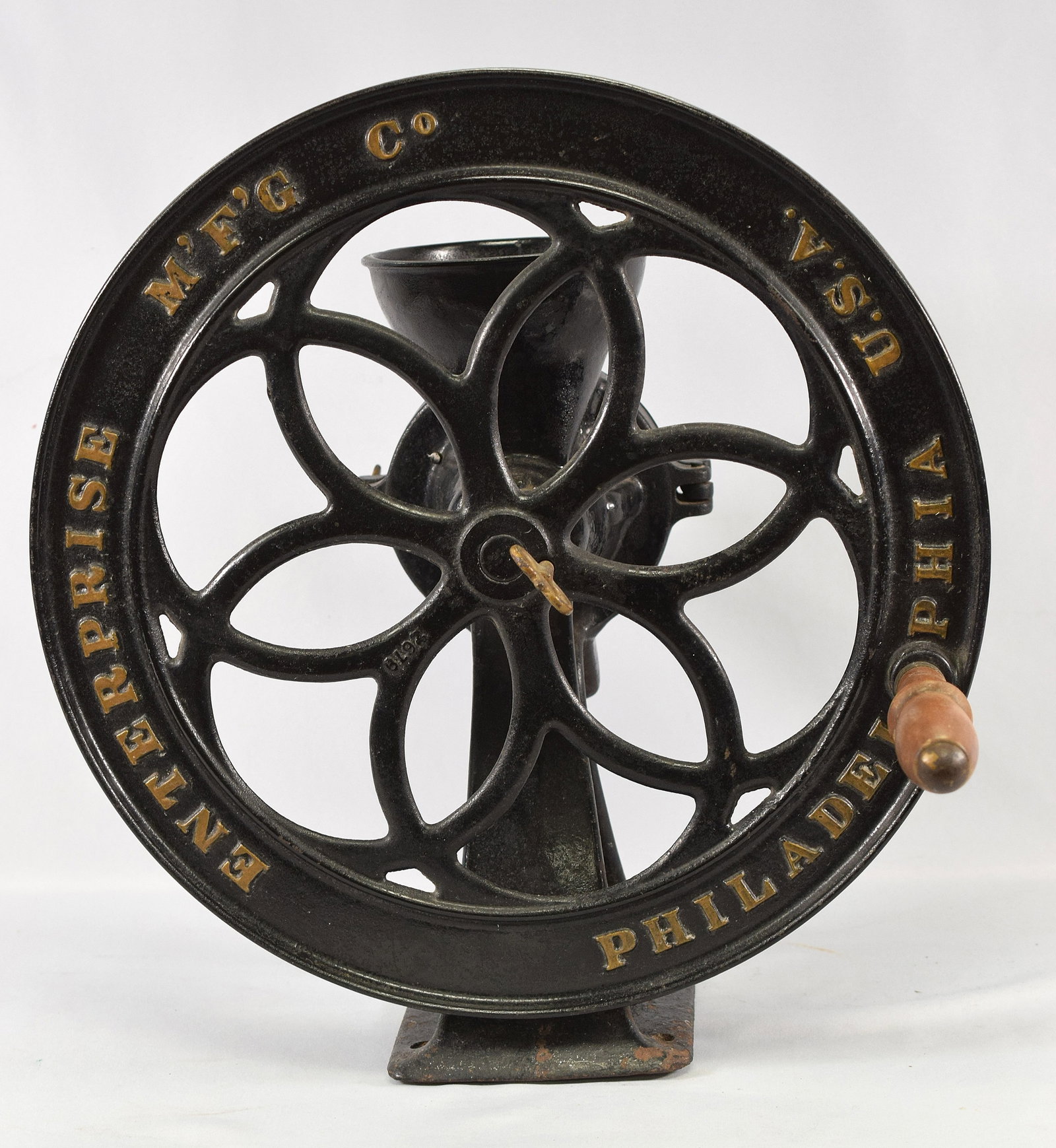 PHILADELPHIA ENTERPRISE CAST IRON CORN GRINDER (1 of 10)