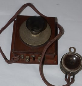 RARE NAVY BELL TELEPHONE TRANSMITTER & RECEIVER