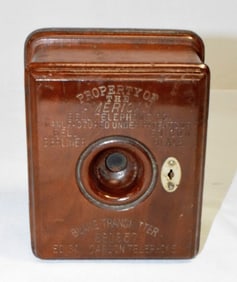 RARE BLAKE TELEPHONE CARBON TRANSMITTER