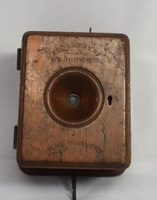 RARE TELEPHONE BLAKE TRANSMITTER