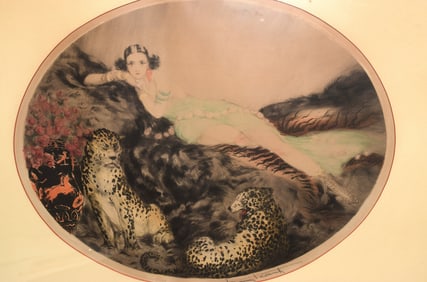 LOUIS ICART ORIGINAL AQUATINT ETCHING