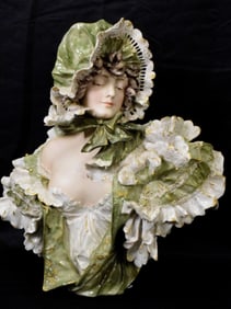 TURN TEPLITZ BOHEMIA PORCELAIN BUST
