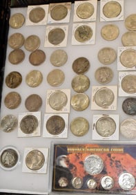 (39) US SILVER PEACE DOLLARS