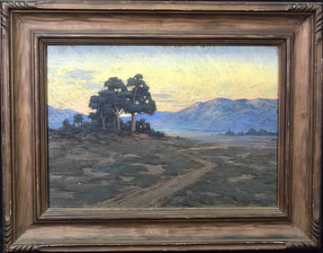 CARL (KARL) MOON LANDSCAPE OIL PAINTING