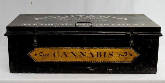 SHIPS CANNABIS MEDICAL STORAGE CHEST