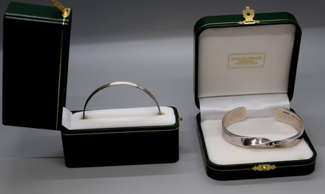 (2) DIANA KIM ENGLAND STERLING BRACELETS