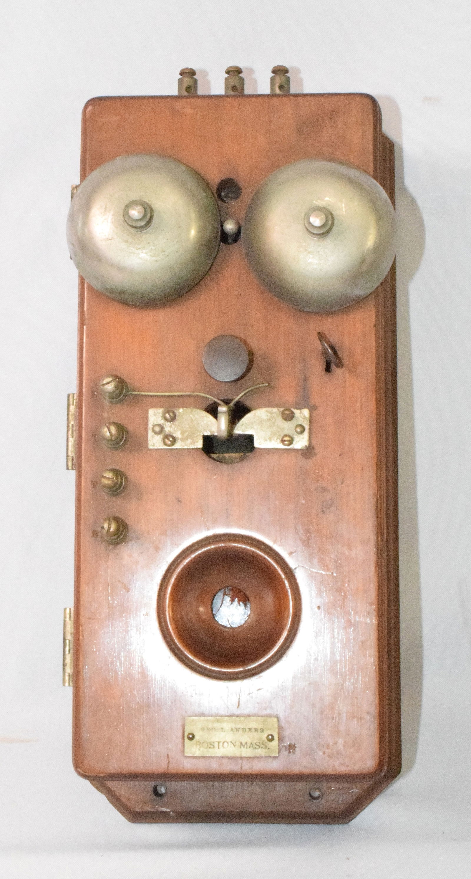 RARE EARLY COFFIN TELEPHONE (1 of 11)
