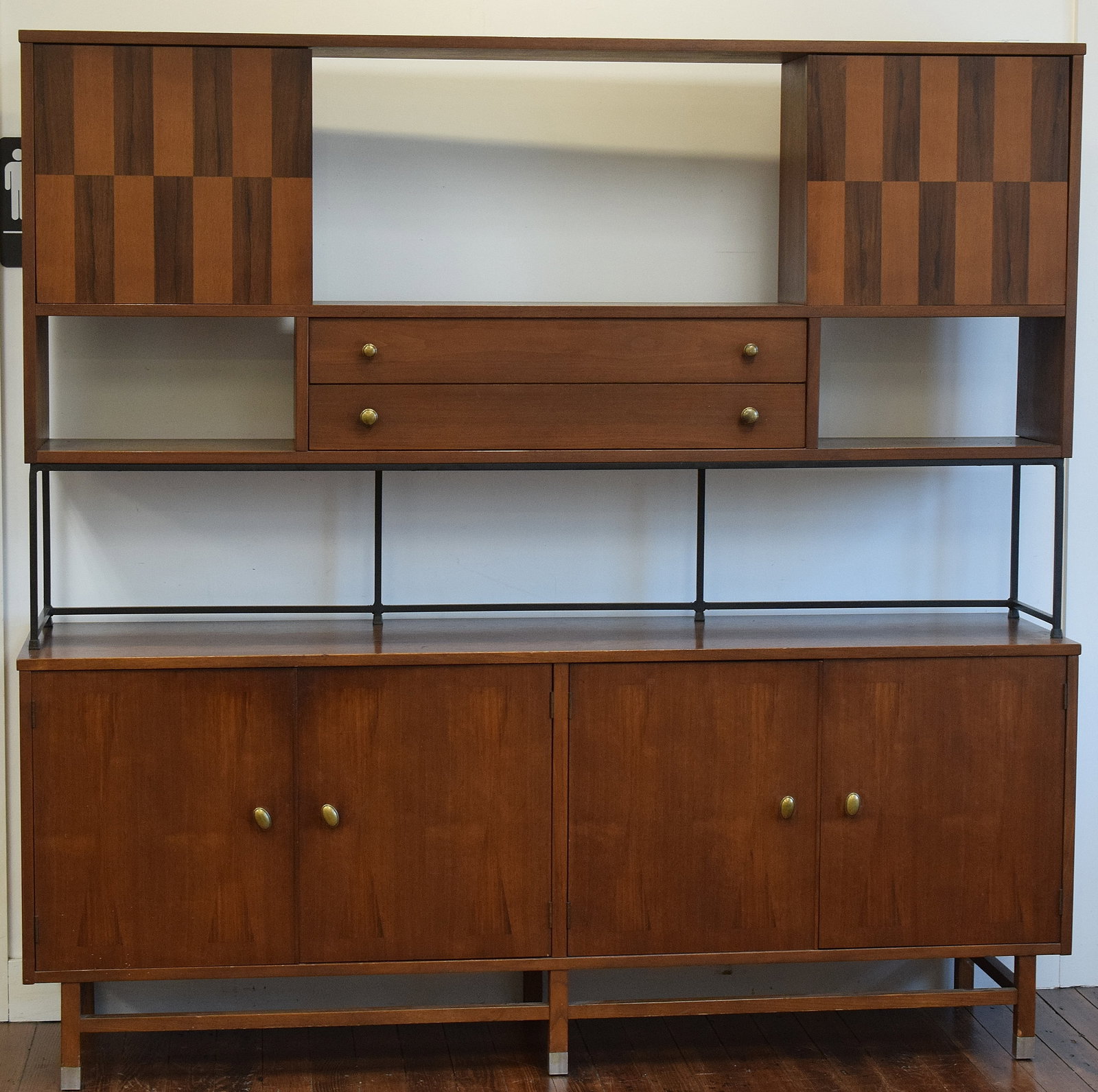 MID-CENTURY TUXEDO CREDENZA BY STANLEY (1 of 12)