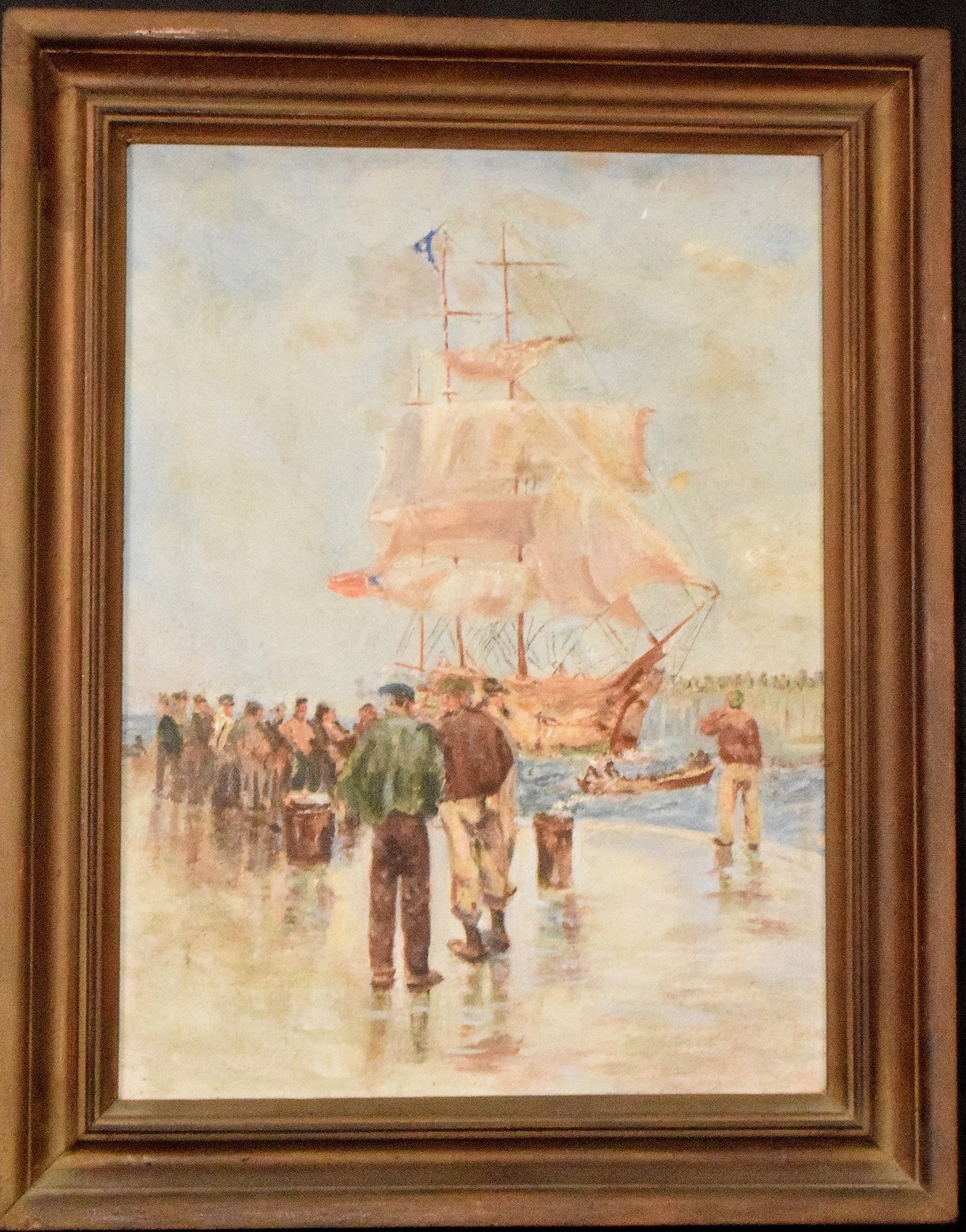 1935 GEORGE CARPENTER OIL PAINTING (1 of 5)