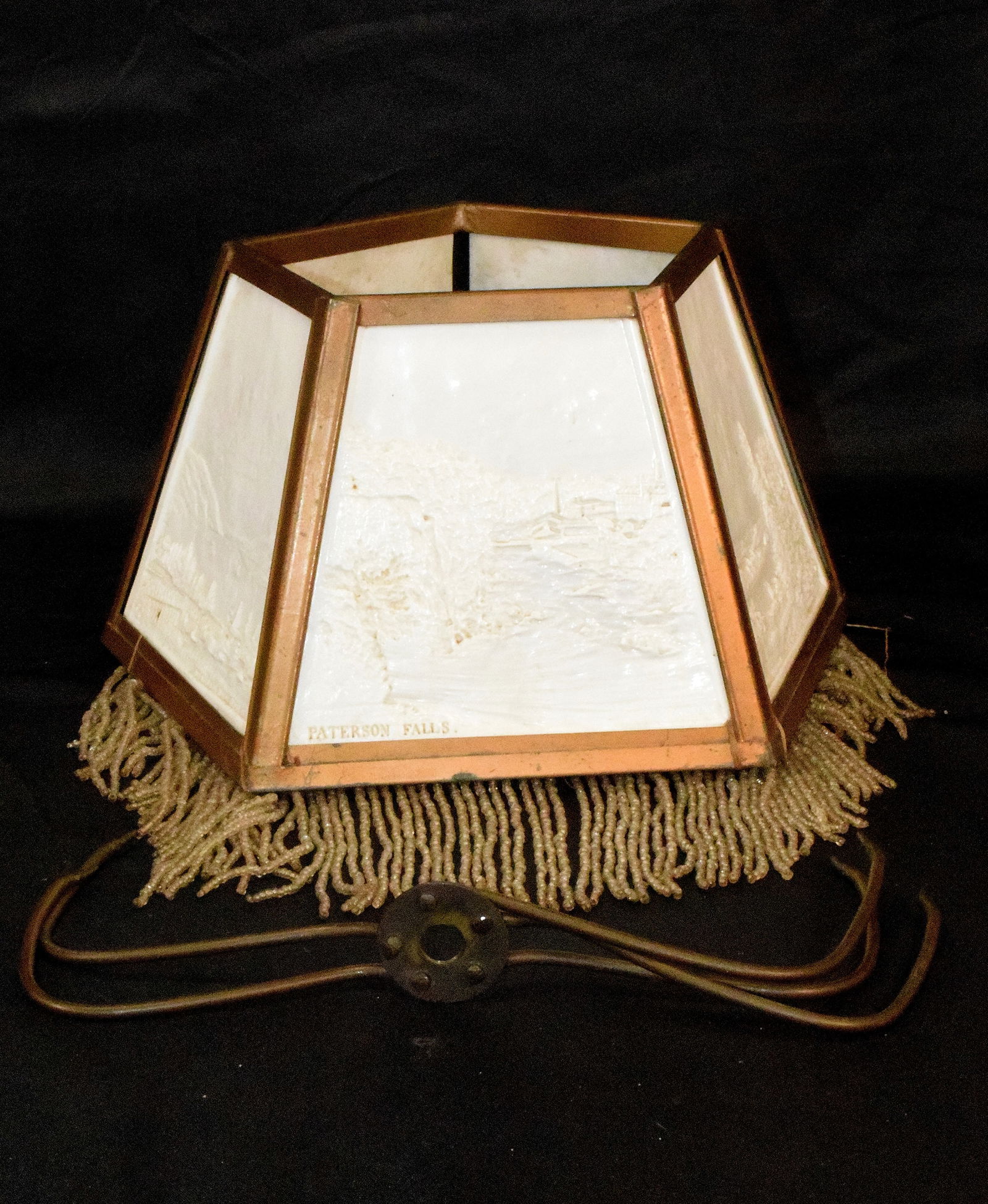 19TH LITHOPANE NEW YORK SHADE (1 of 9)