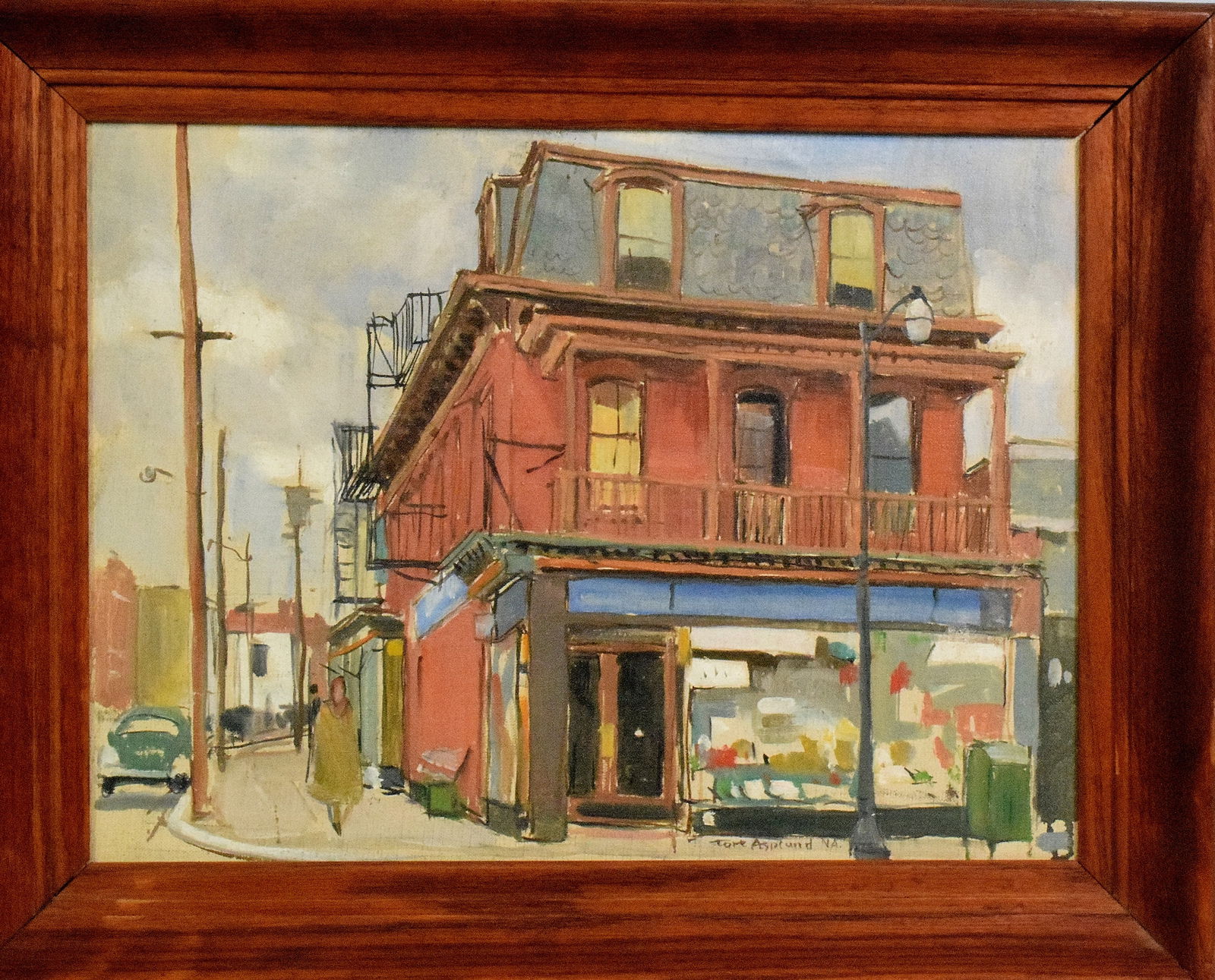 TORE ASPLUND WPA OIL PAINTING (1 of 7)