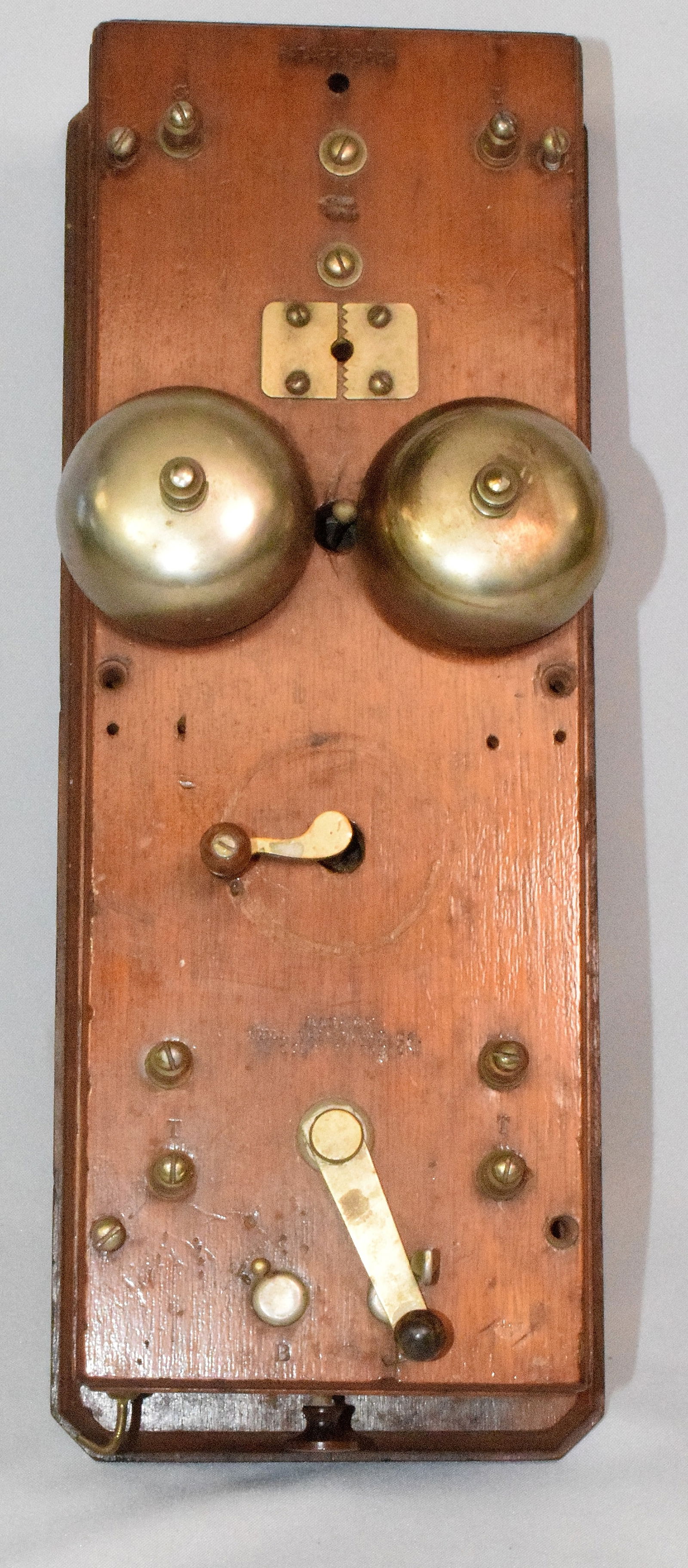 RARE EARLY COFFIN TYPE BELL TELEPHONE (1 of 12)