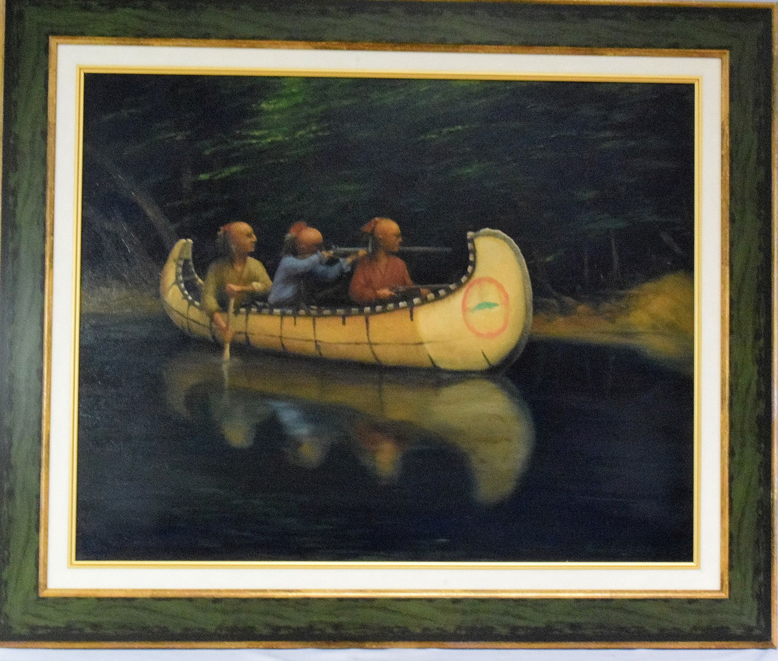 ROBERT KENNETH WHITE "STILL WATER" PAINTING (1 of 10)