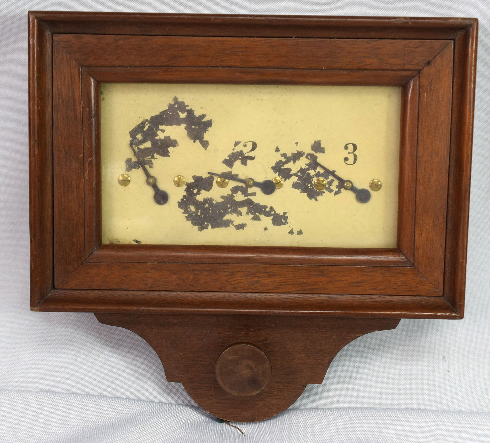 ELISHA GRAY ELECTRO-MAGNETIC ANNUNCIATOR PAT.MODEL (1 of 10)