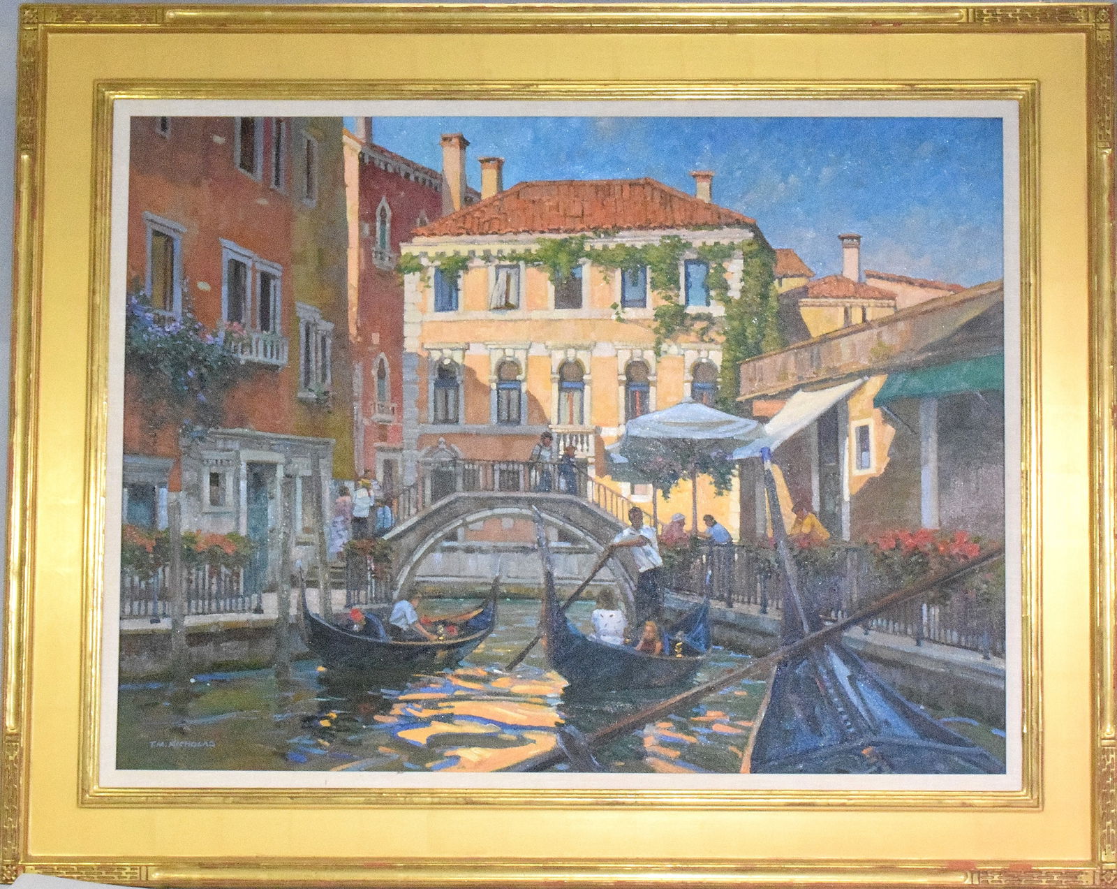 TM NICHOLAS VENICE OIL PAINTING (1 of 15)