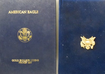 1994 4-COIN AMERICAN GOLD EAGLE SET (w/BOX)