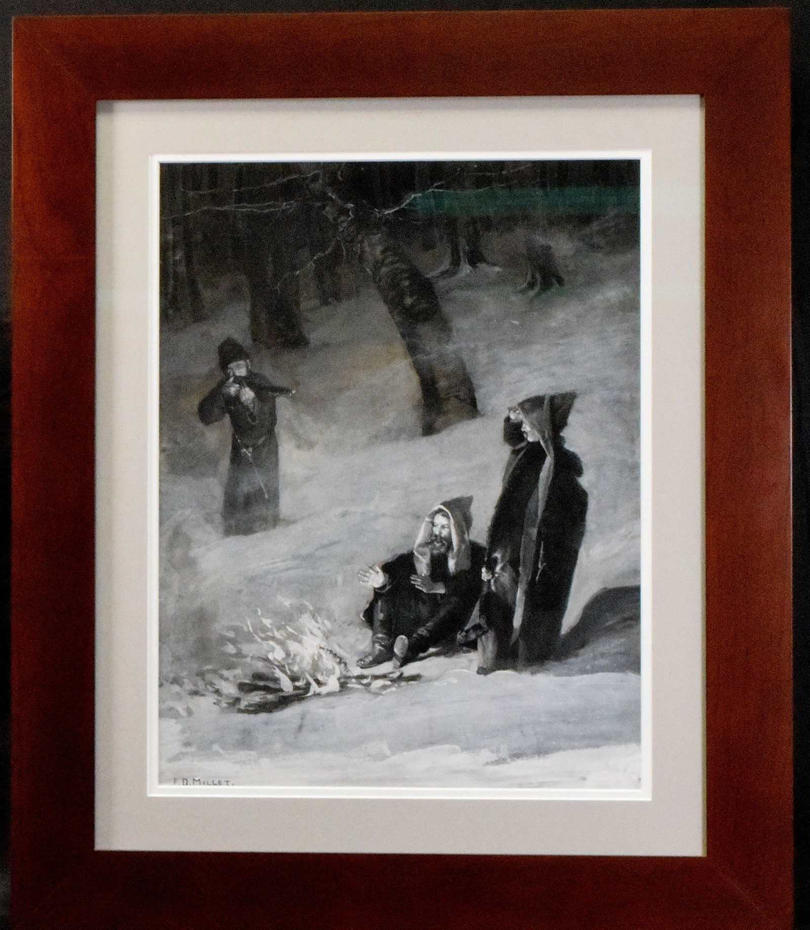 FRANCIS DAVIS MILLET PAINTING (1 of 10)