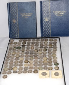 237 US SILVER WASHINGTON QUARTERS