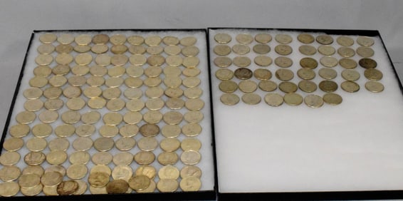 US SILVER & KEY DATE HALF DOLLAR COINS.