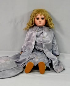 RARE FRENCH EJ JUMEAU BISQUE DOLL