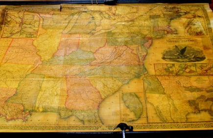1834 LARGE MITCHELLS MAP UNITED STATES J H YOUNG