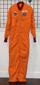 RUSSIAN WORN/SIGNED SPACE STATION JUMPSUIT