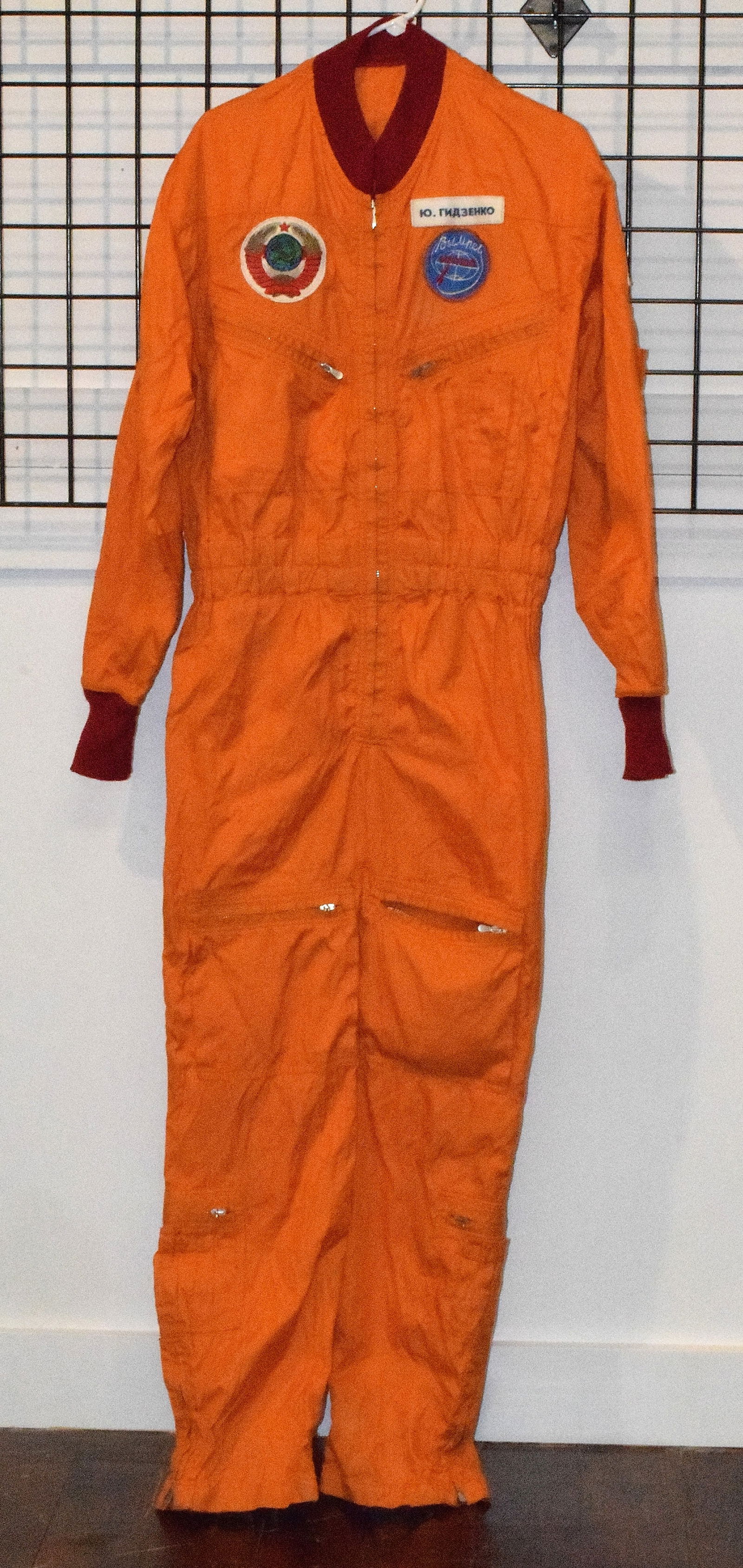 RUSSIAN WORN/SIGNED SPACE STATION JUMPSUIT (1 of 19)