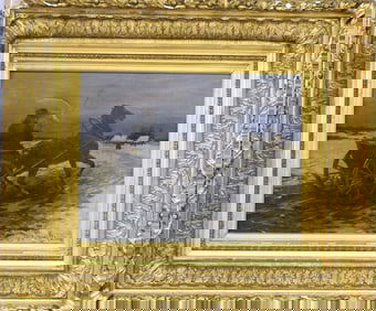 MICHEAL GORTSKIN WYWIORSKI OIL PAINTING.