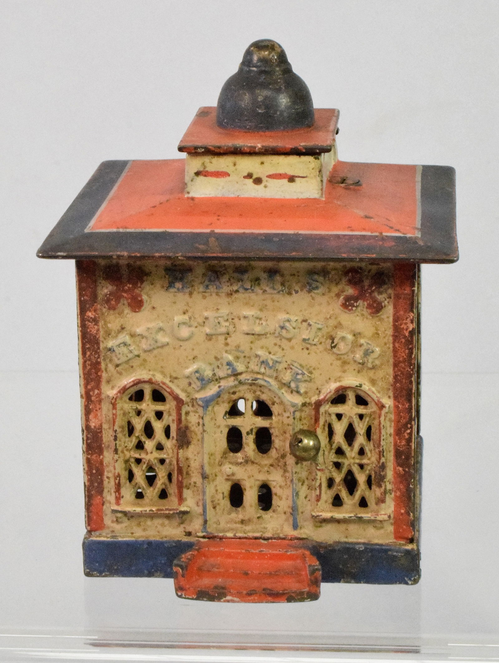 HALL'S EXCELSIOR MECHANICAL TOY BANK (1 of 8)