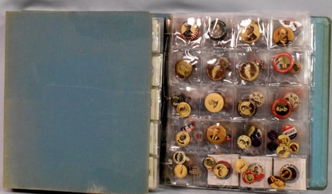 HUGE COLLECTION POLITICAL BUTTONS & ETC. BUTTONS