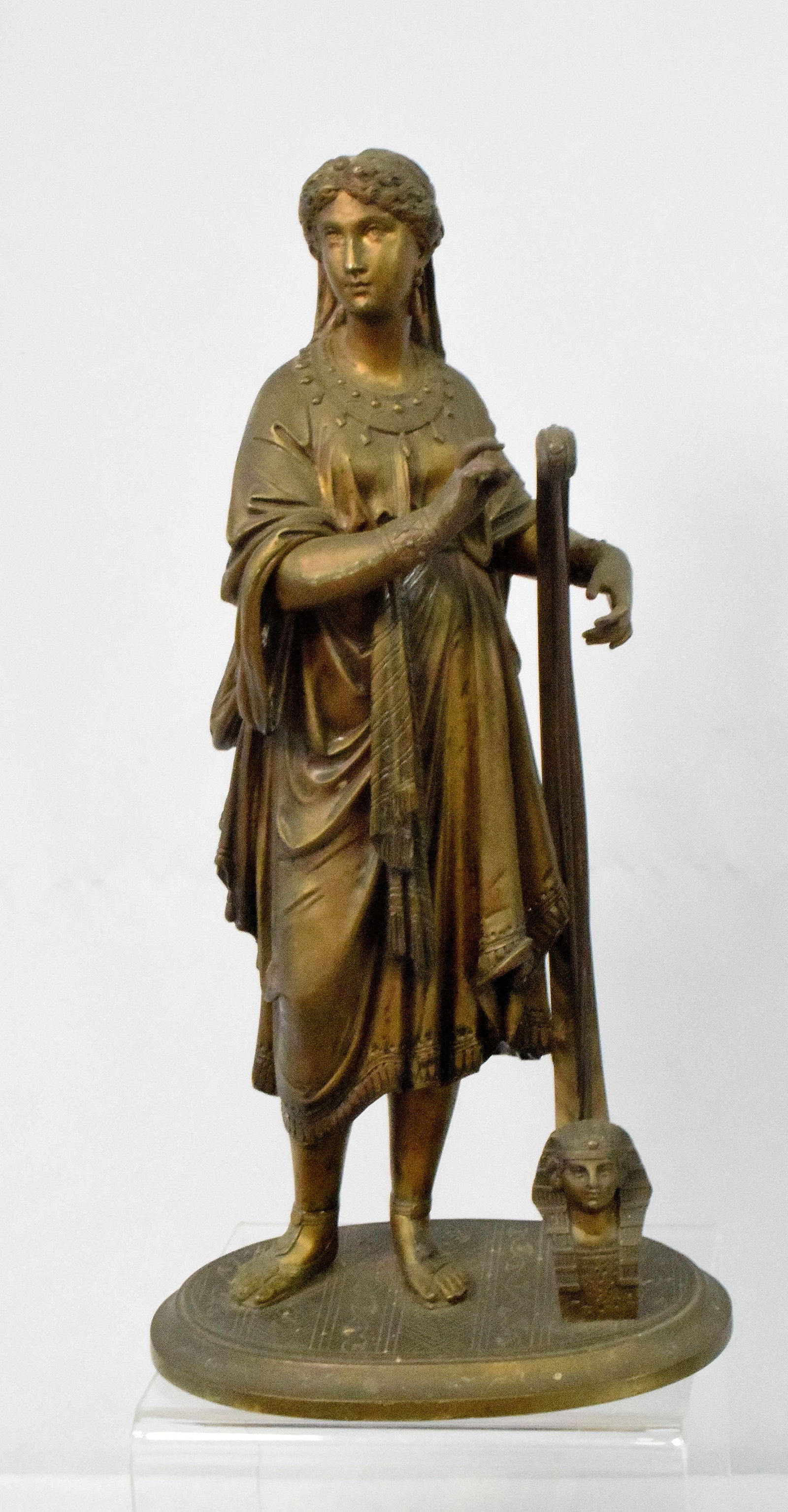 GRAND TOUR BRONZE OF TAHOSER HARP PLAYER (1 of 10)