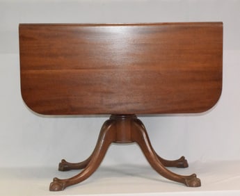 MAHOGANY DROP LEAF TABLE
