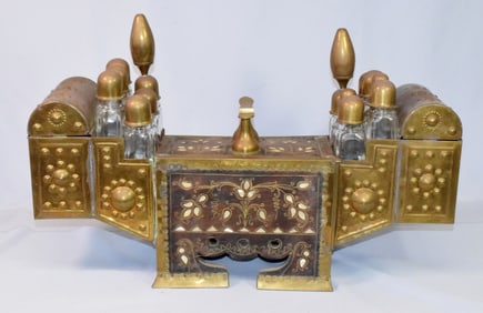 UNUSUAL TURKISH SHOE SHINE BOX
