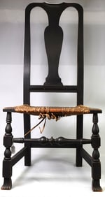NEW ENGLAND 18TH CENTURY QUEEN ANNE SIDE CHAIR
