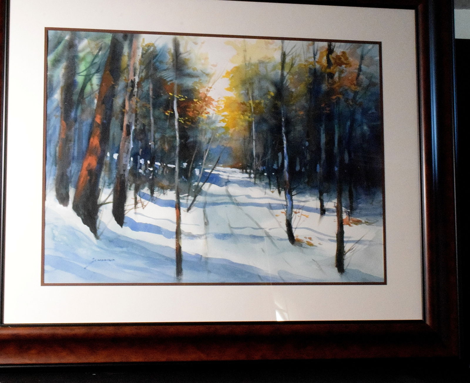 MICHEAL SCHOFIELD "OFF THE BEATON PATH" PAINTING (1 of 5)
