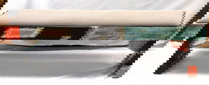 1990 CONTEMPORARY ARTIST DESIGNED BENCH