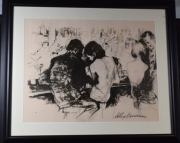 LEROY NEIMAN "ROMANTIC RENDEZVOUS" PRINT