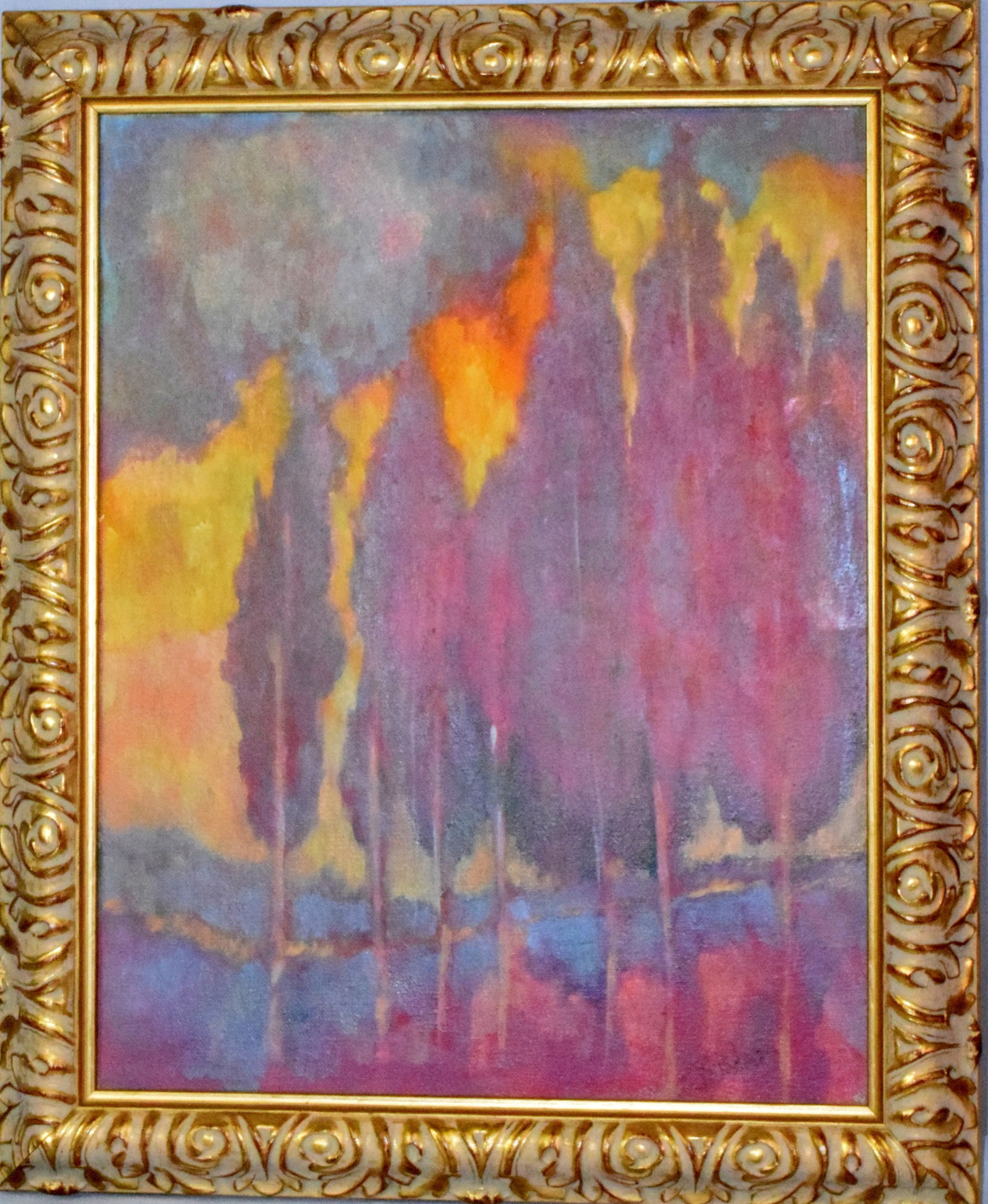 LYNNE FRIEDMAN ABSTRACT PAINTING (1 of 4)