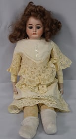 1901-1 ERNEST HEUBACH ANTIQUE BISQUE HEAD DOLL