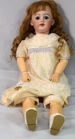 SIMON & HALBIG BISQUE HEAD DOLL