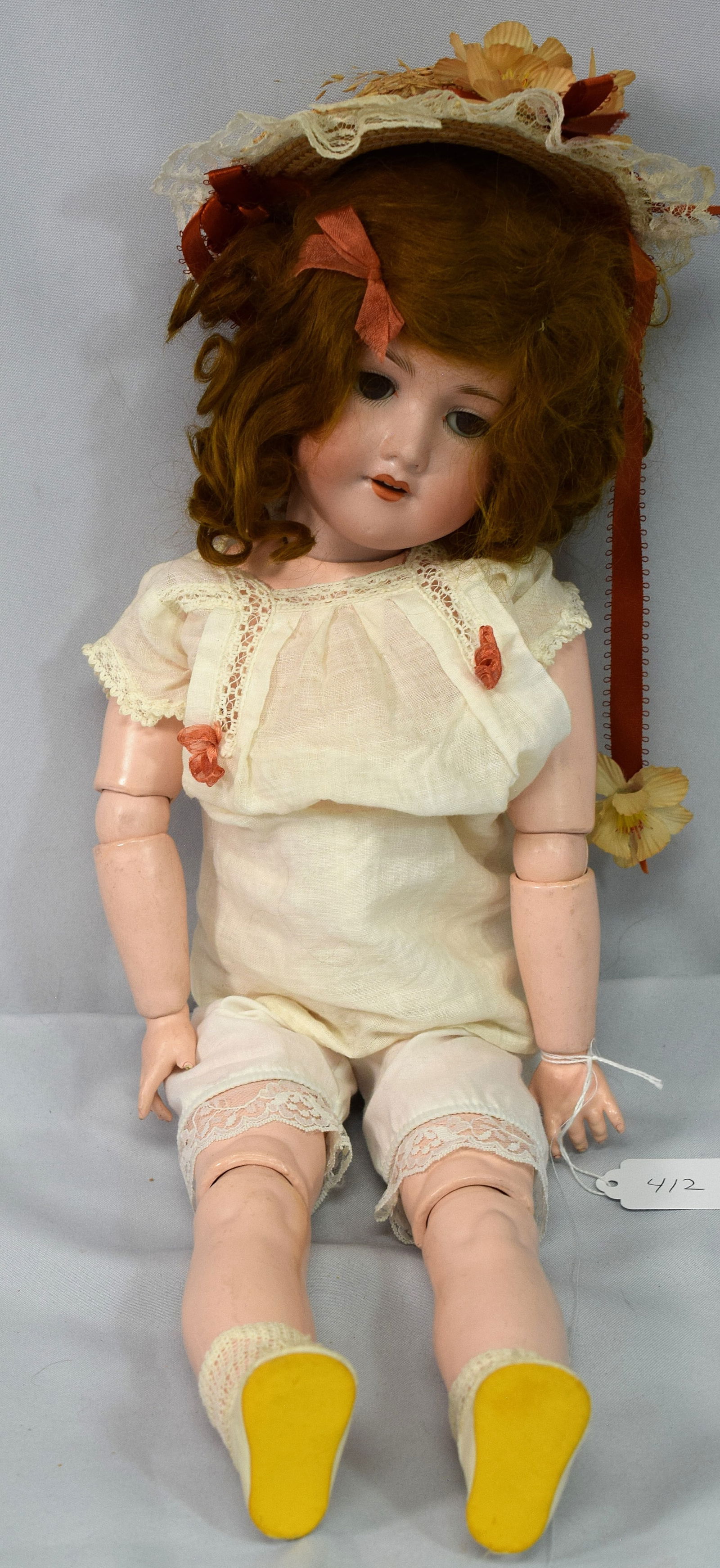 GERMAN ARMAND MARSEILLE BISQUE HEAD DOLL (1 of 6)