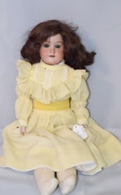 AM 3/0 ARMAND MARSEILLE BISQUE HEAD DOLL
