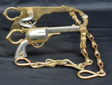 NORTH & JUDD FIGURAL COLT PISTOL HORSE CURB BIT