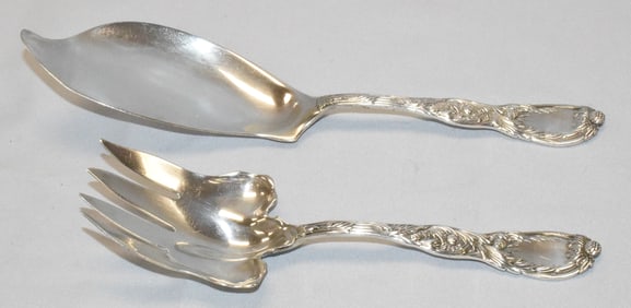 CHRYSANTHEMUM TIFFANY STERLING SERVING PIECES