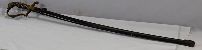 GERMAN WW2 LION HEAD ARMY OFFICER'S SWORD
