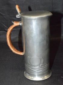 LIBERTY & CO TUDRIC PEWTER JUG, ARCHIBALD KNOX