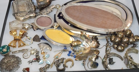 ASSORTED STERLING GROUPING